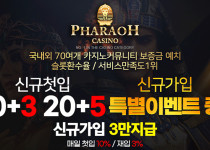 카지노사이트 파라오카지노 19가이드