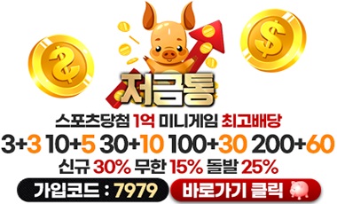 토토사이트 저금통 19가이드